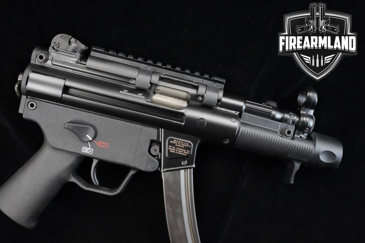 Heckler & Koch (H&K-HK) SP5K 9mm 4.53" H&K-HK-SP5K SP5-K 6 MAGS & ORIG CASE