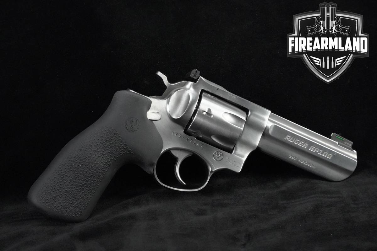 Ruger GP100 Match Champion 357 Magnum 4" Stainless Ruger-GP100 DA/SA GP100