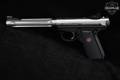 2008 Sturm Ruger 22/45 Mark III Hunter .22 LR Two-Tone Stainless in Fair Condition Image 5