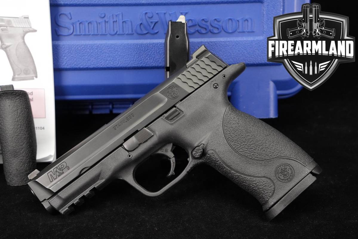 Smith & Wesson M&P 9 Full Size NTS S&W 9mm M&P9 +2 MAGS & ORIG CASE
