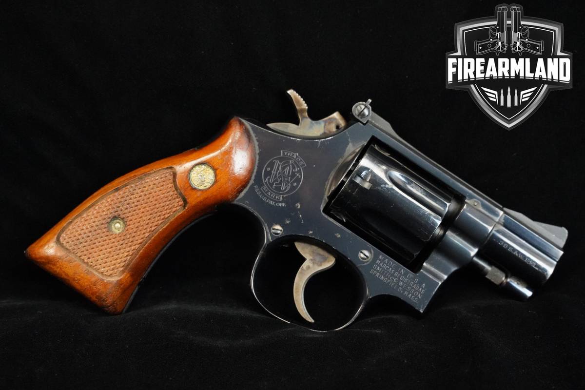 1971 Smith & Wesson Model 15-3 K-38 Combat Masterpiece S&W 38 Special S&W
