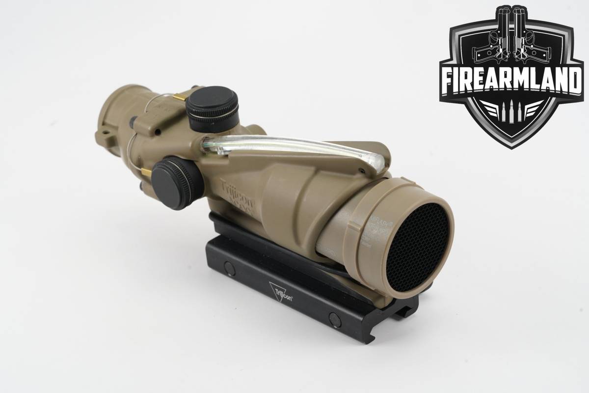 Trijicon ACOG 4x32 Green Horseshoe/Dot Reticle Scope TA31 TA-31