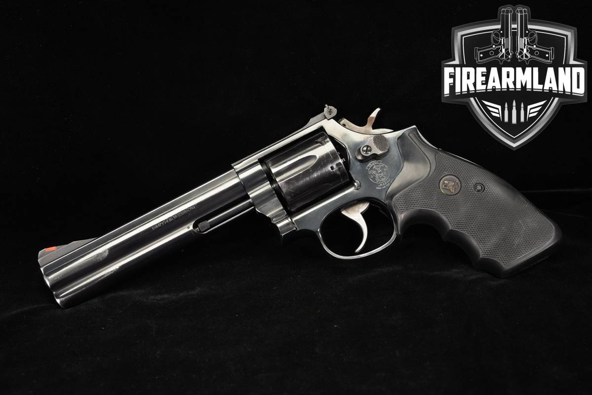 Smith & Wesson Model 586-1 S&W 357 Magnum 6" Blued DA/SA Pre-lock