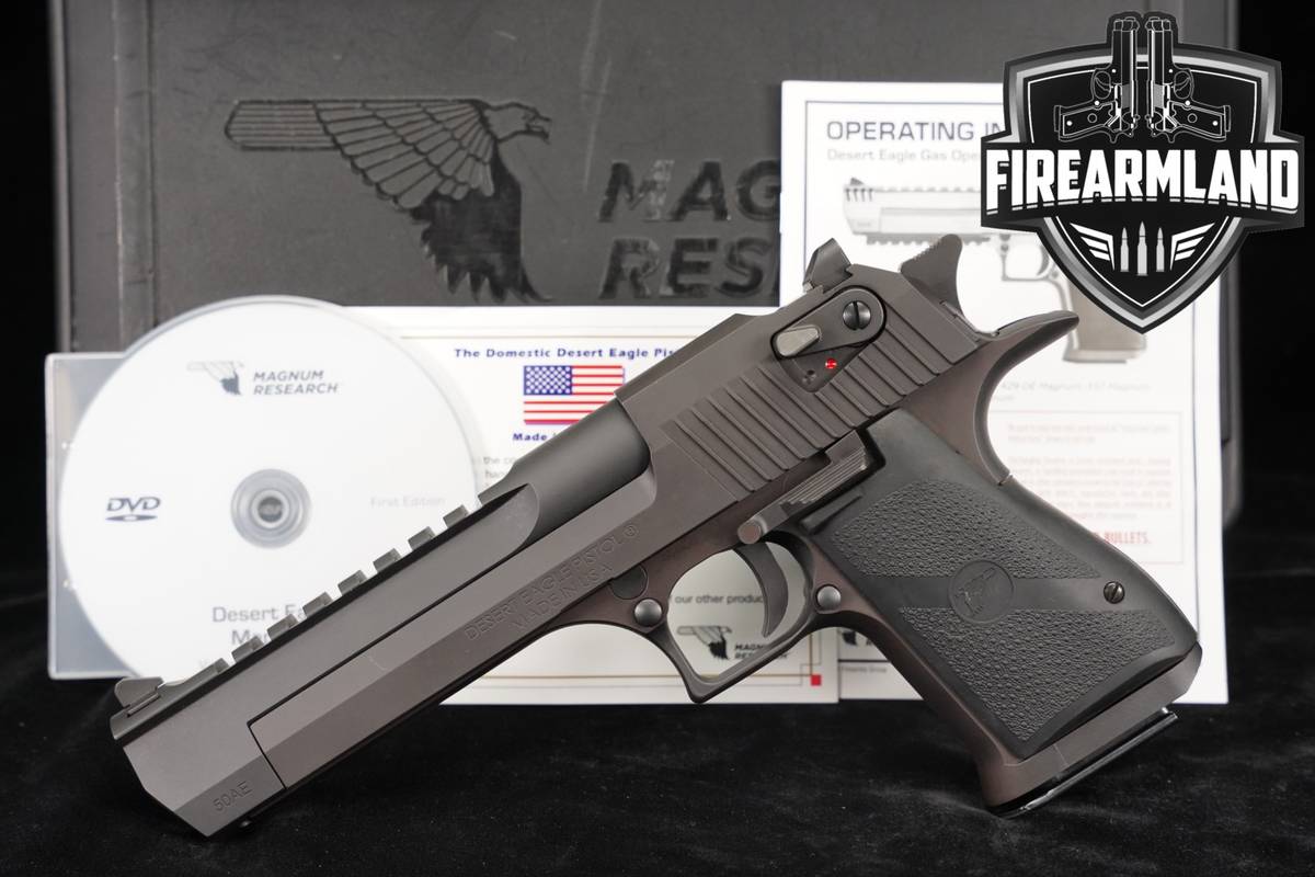 DEAGLE Magnum Research Desert Eagle Mark XIX 50 AE MK 19 +ORIG CASE
