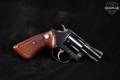1953 Smith & Wesson (S&W) Model 36 Chief's Special, No-Dash, Flat-Latch .38 Spl. High-Polish Blue in Good Condition Image 3