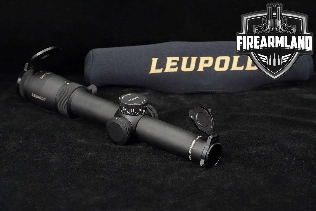 Leupold Patrol 6HD 1-6x24 Illuminated CMR2 30mm Tube MOA SFP 6-HD Scope