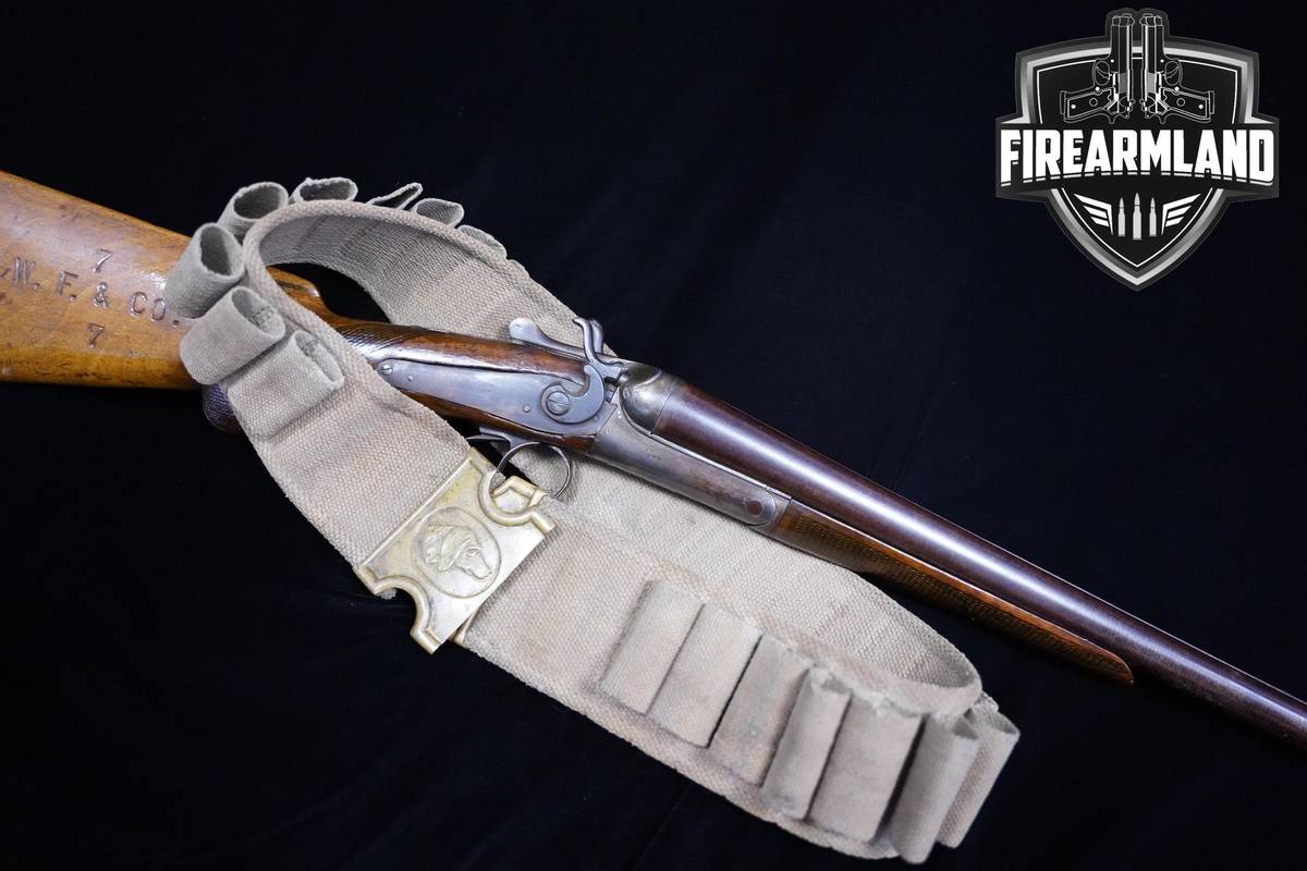 1890s W. Richards / WM Moore & Co Wells Fargo Marked Coach Gun 12-Gauge