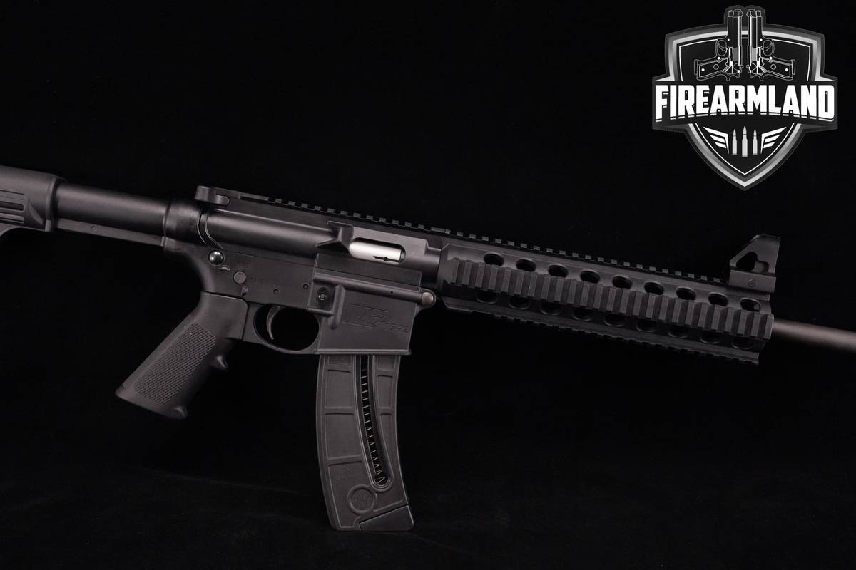 USA! Training Rifle Smith & Wesson S&W M&P 15-22 Quad-Rail 22LR AR15