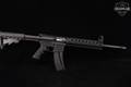 Smith & Wesson (S&W) M&P 15-22 Threaded Barrel, Quad-Rail, Gen 1 .22 LR Black in Very Good Condition Image 3