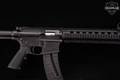 Smith & Wesson (S&W) M&P 15-22 Threaded Barrel, Quad-Rail, Gen 1 .22 LR Black in Very Good Condition Image 5