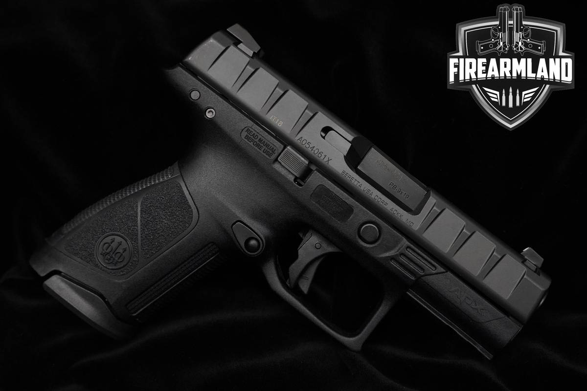 Beretta APX Centurion 9mm 3.70" Beretta APX +2 MAGS & ORIG CASE
