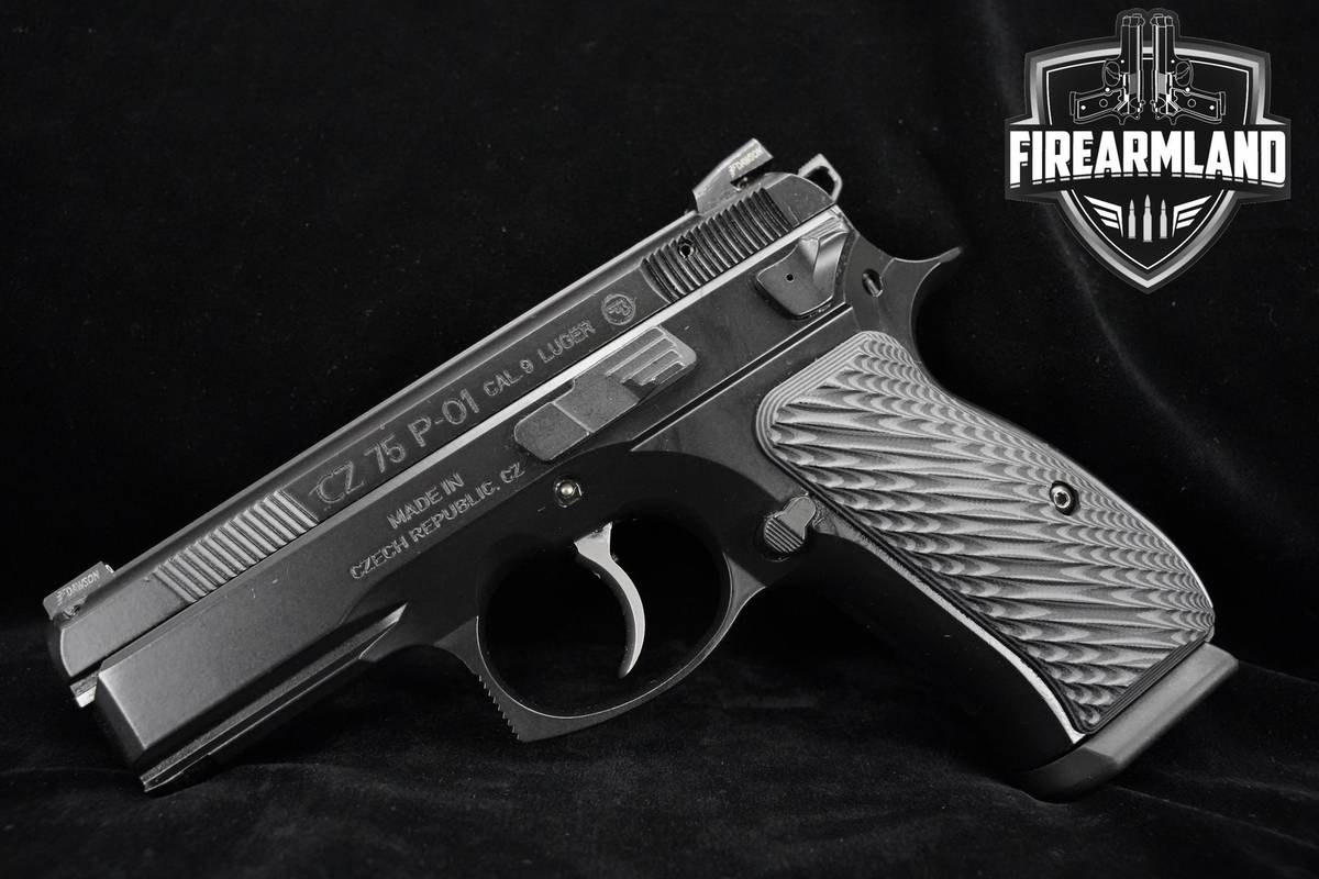 CZ 75 P-01 9mm 3.6" CZ-75-P-01 +2 MAGS CAJUN PRO