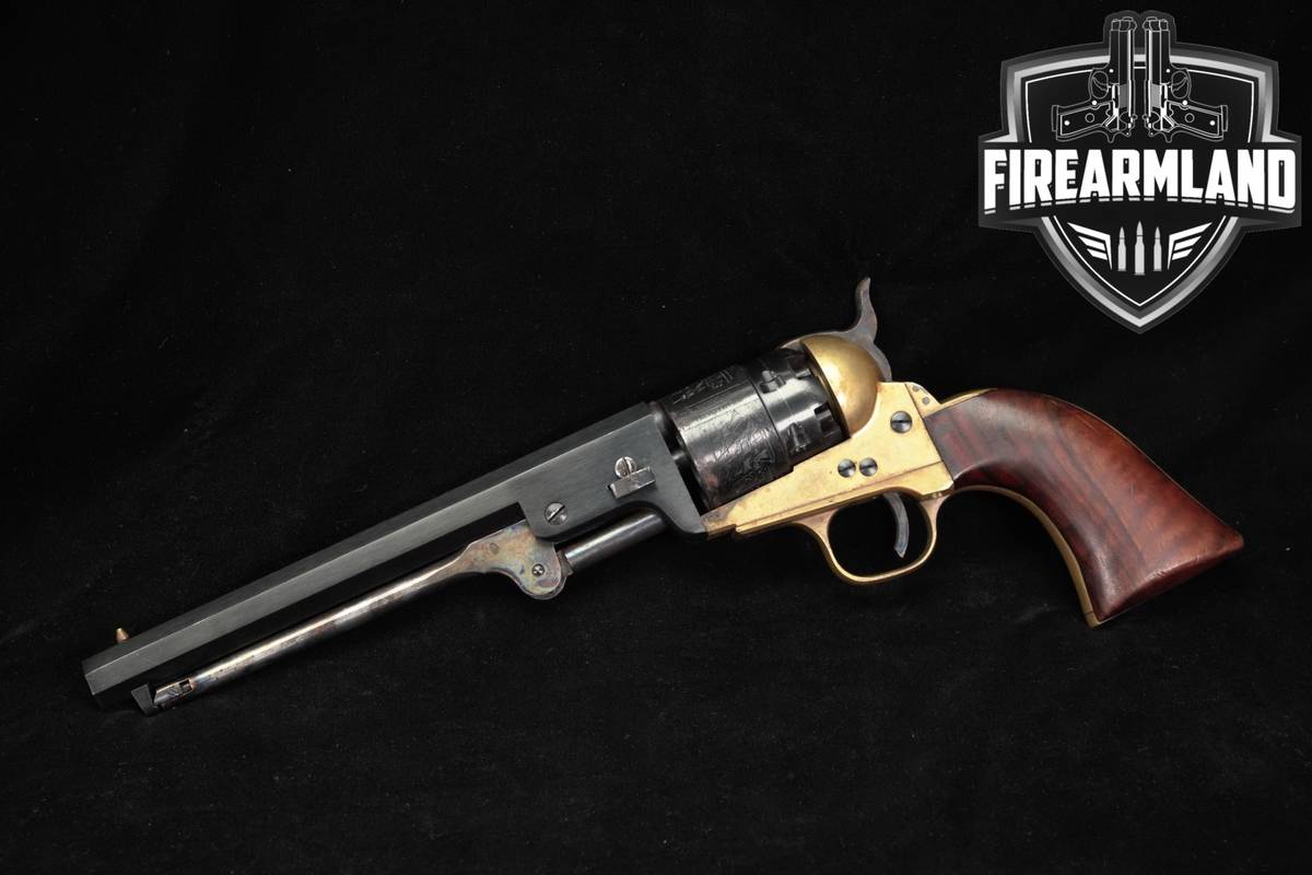 Armi San Marco 1851 Navy 44 7.5" Brass & Blued FFL NOT REQUIRED