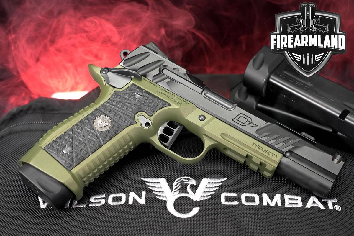 Wilson Combat WC Division 77 Project 1 Full-Size 9mm 4.5 3 MAGS & ORIG CASE
