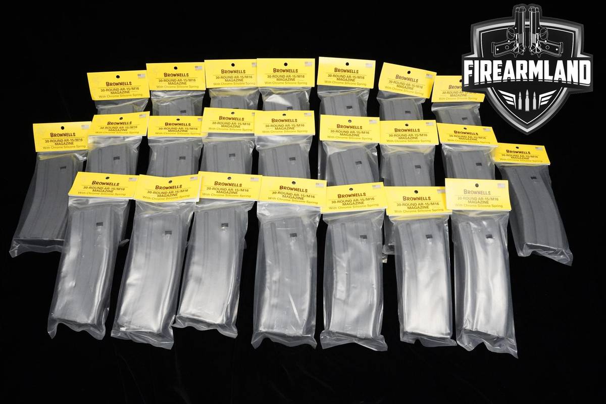 23 NIB Brownells 30-Round AR-15/M16 Magazines Brownells 30rd AR-15/M16