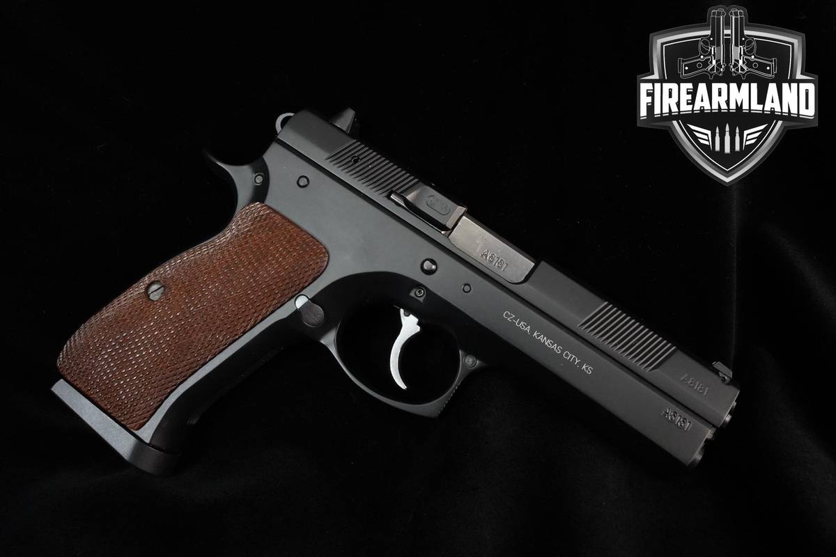 CZ 97 B 45 ACP 4.65" poly-coat CZ CZ97 DA/SA +3 MAGS & ORIG CASE