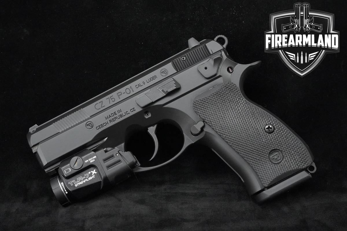 CZ 75 P-01 9mm 3.75" CZ CZ-75 CZ75 P01 +4 MAGS & ORIG CASE