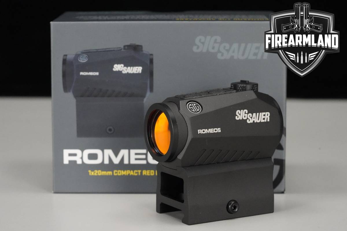 Sig Sauer Romeo5 1x20mm 2 MOA Red Dot Sig-Sauer-Romeo5 Rifle OPTIC