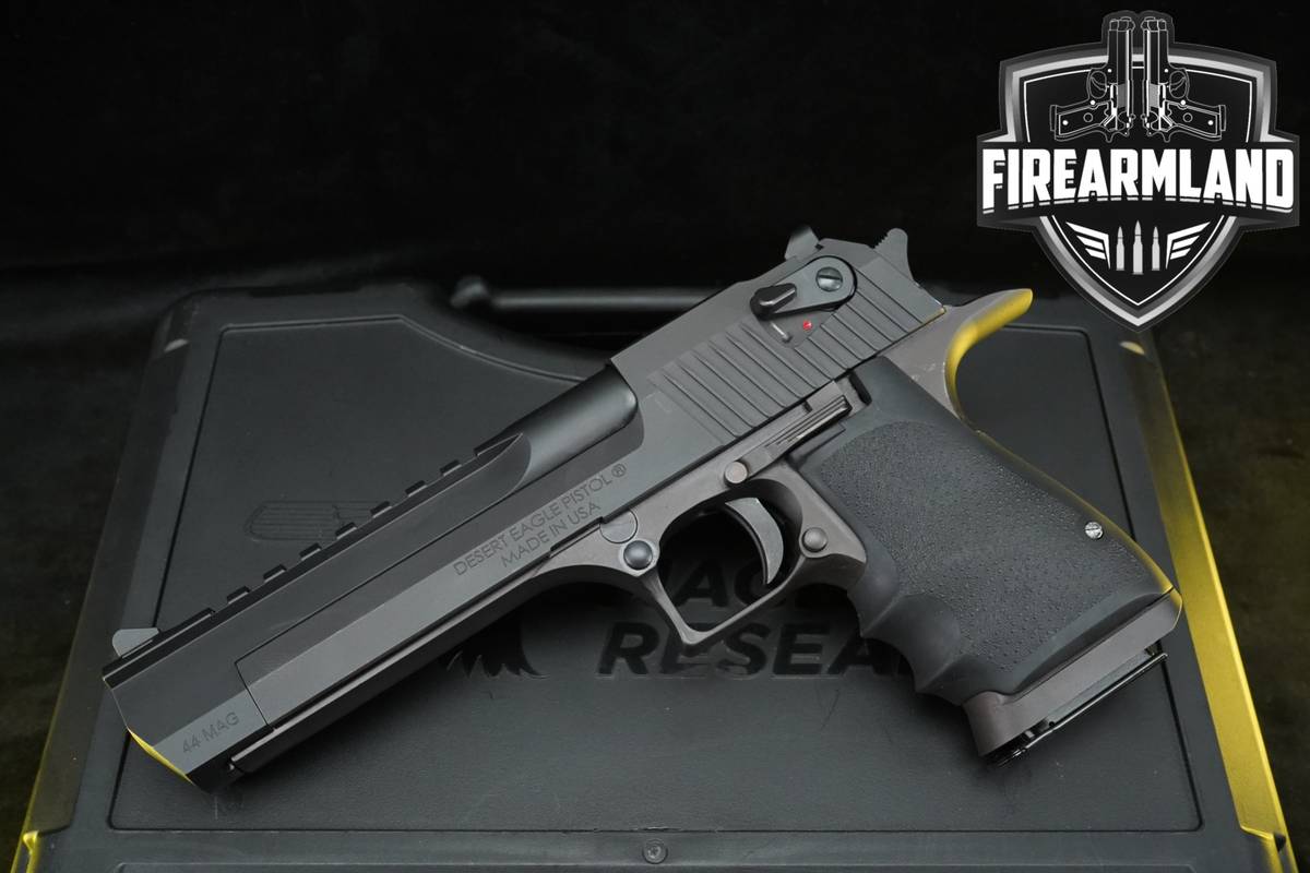 Magnum Research Desert Eagle Mark XIX 44 Rem Mag 6" Optic-Ready MK-19 +CASE