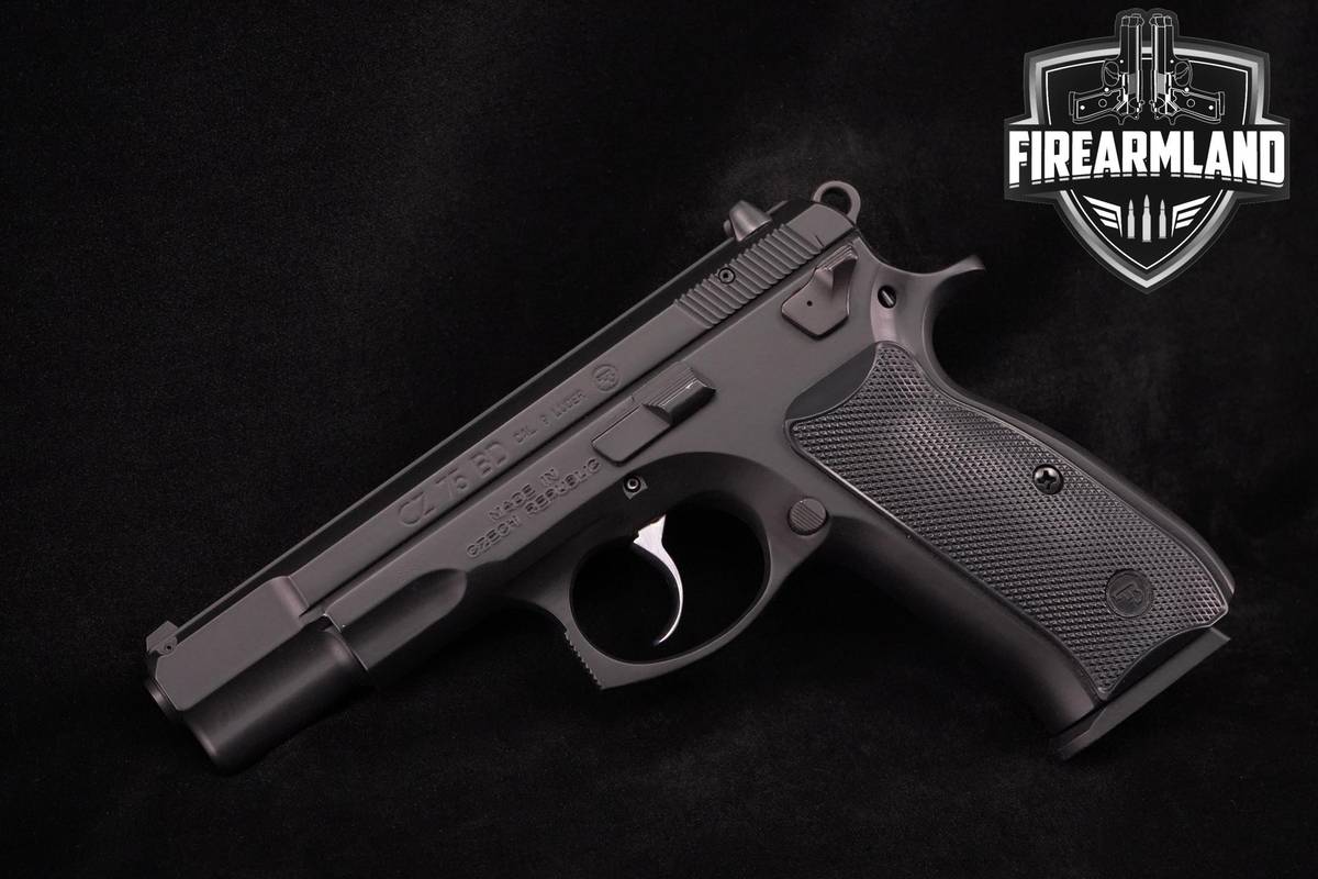 DECOCKER CZ 75 BD 9mm 4.6" CZ75 75BD +2 MAGS & ORIG BOX