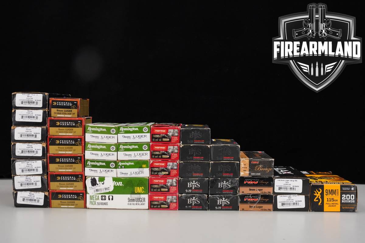 2170 RDS! 9mm Ammo 9-mm