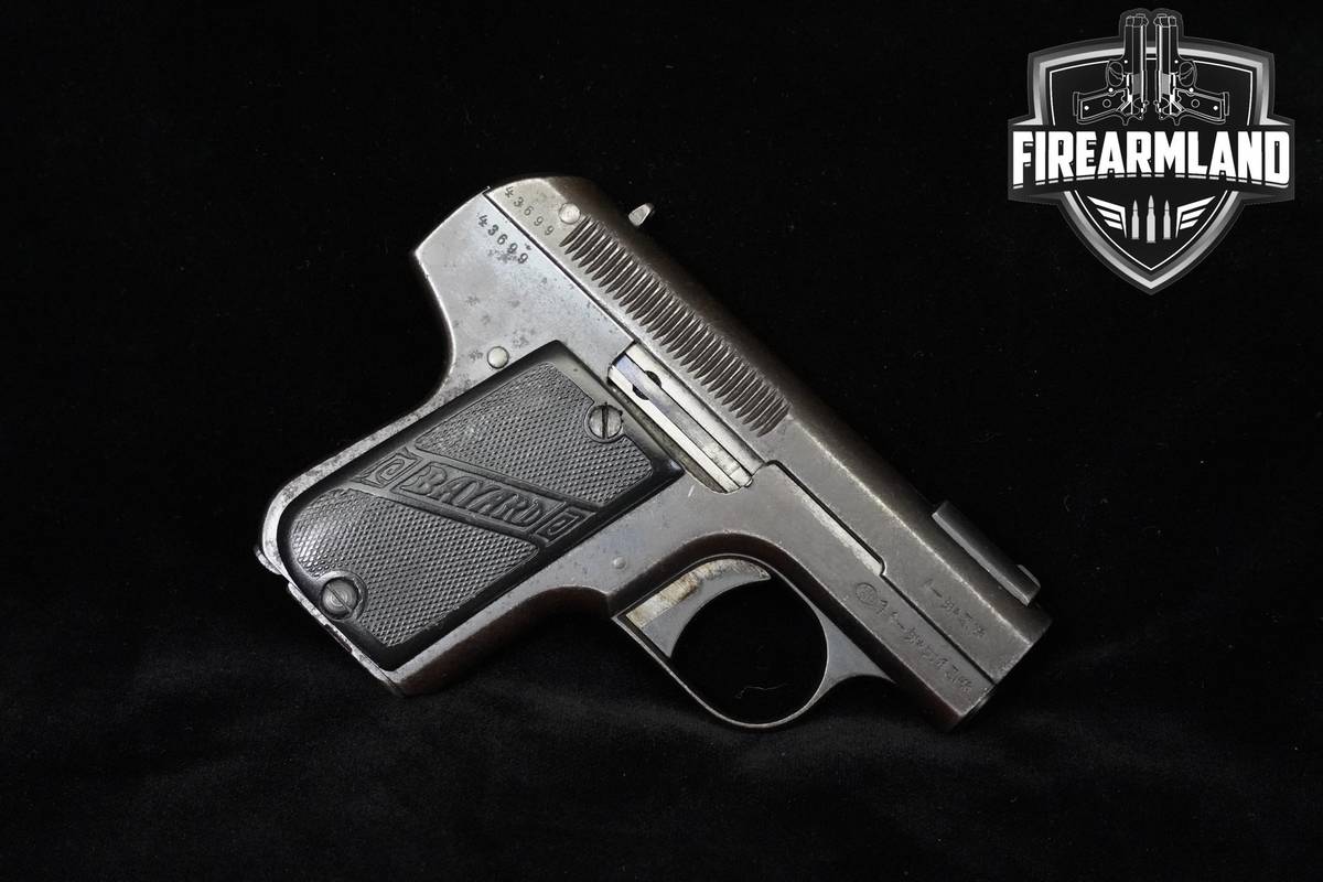 1908-late 1930s Bayard Model 1908 32 ACP 2" Blued Bayard 1908 M1908