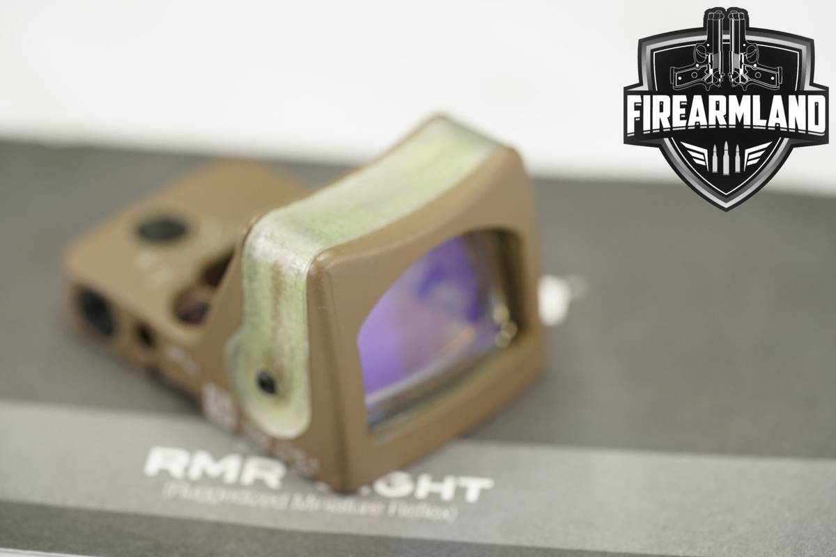 Trijicon RMR Dual Illuminated Sight 12.9 MOA Green Triangle RM08 RM-08