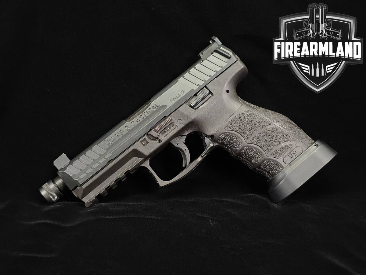 GERMAN-MADE Heckler & Koch H&K HK VP9 Tactical 9mm 4.7 +2 MAGS & ORIG CASE