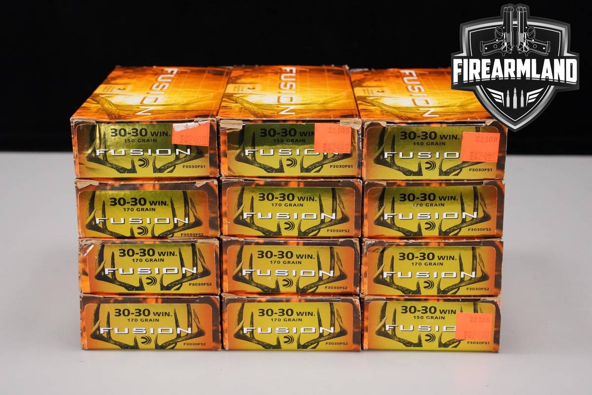 FUSION 30-30 Win Ammunition 30-30 Ammo 240 ROUNDS
