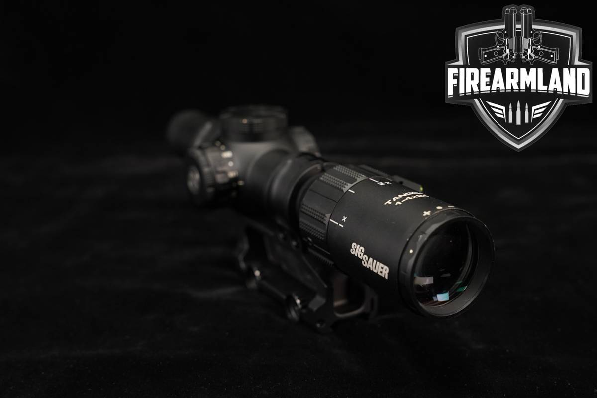 Sig Sauer TANGO4 1-4x24 5.56/ 7.62Horseshoe Dot Reticle FFP Scope Tango 4