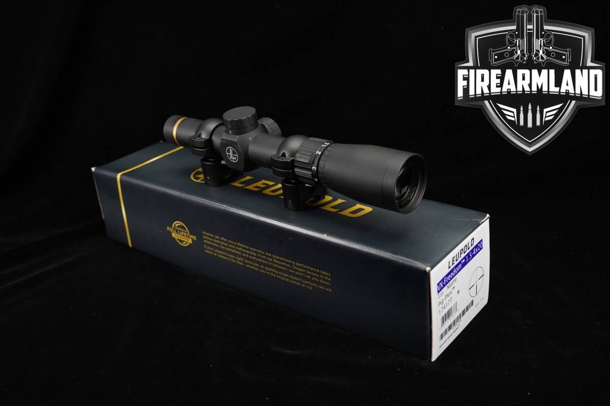 Leupold VX-Freedom 1.5-4x20mm 1" Tube SFP MOA Pig-Plex VXF +ORIG BOX
