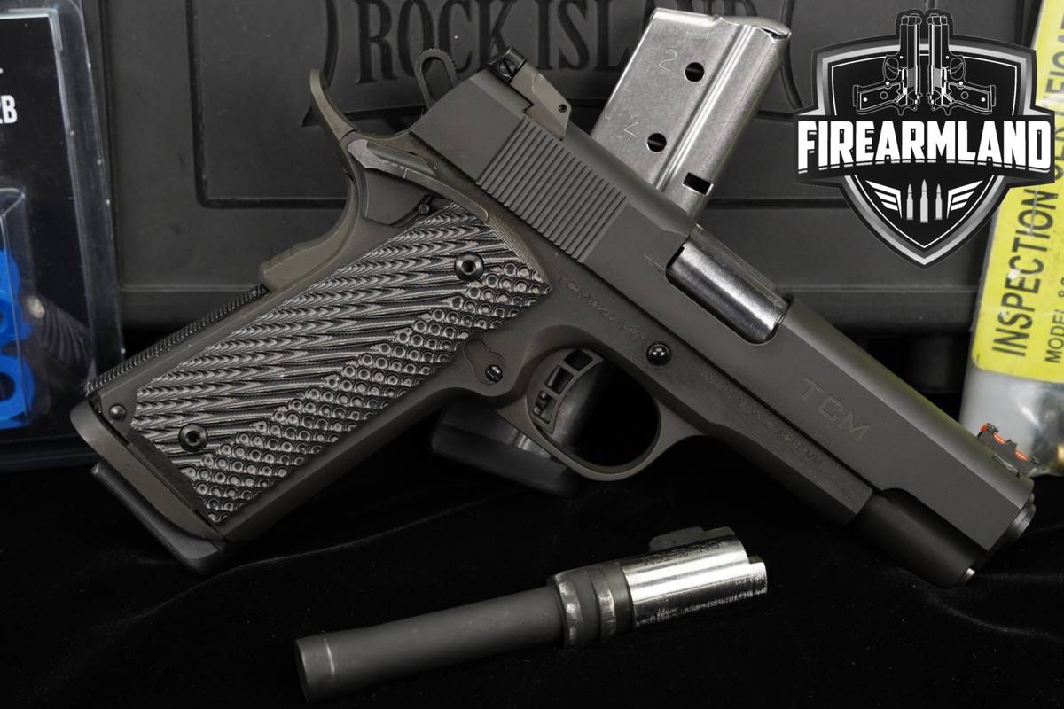 CONVERTIBLE Rock Island Armory RIA TCM ULTRA FS Combo 22TCM/9mm 1911 +MAGS