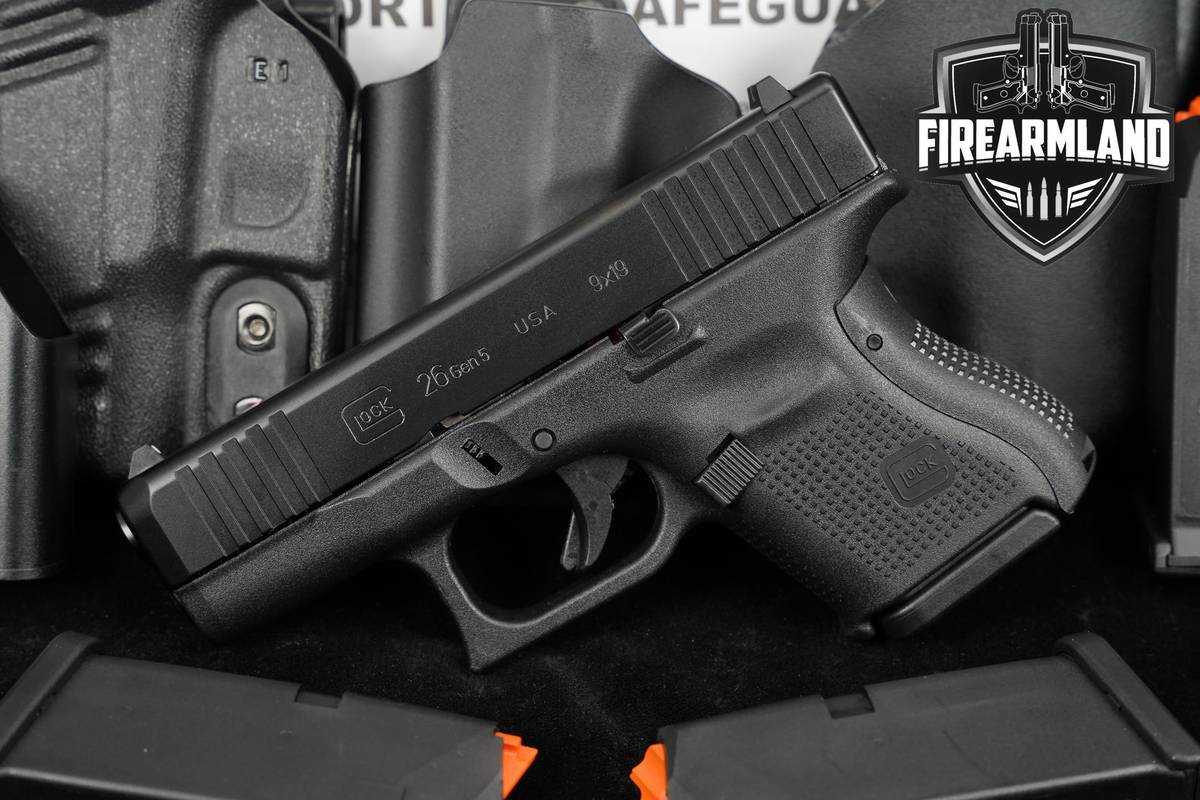 Glock 26 Gen5 9mm 3.43" G26 Gen 5 + MAGS, ORIG CASE & HOLSTER