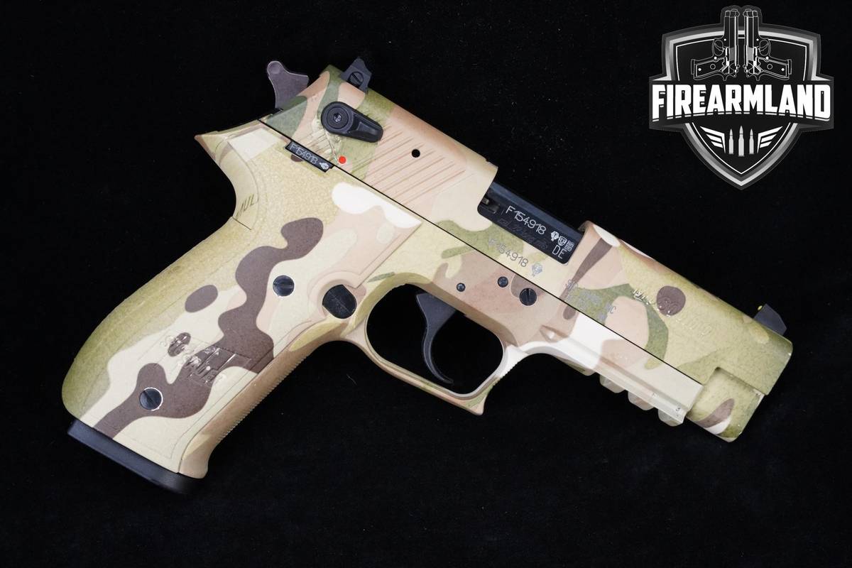 LIKE-NEW Sig Sauer Mosquito 22LR 3.9" MULTICAM Mosquito DA/SA