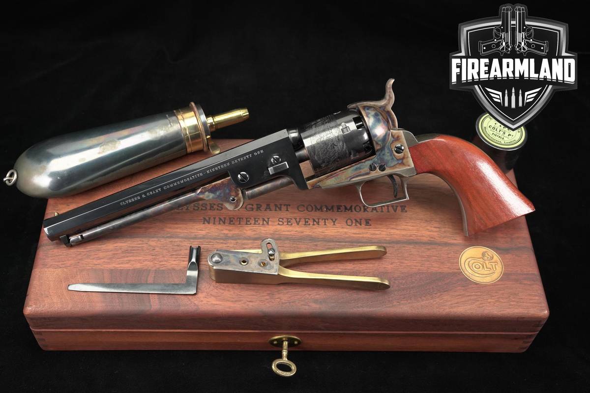 1971 Colt 1851 Navy 2nd Gen C-Series 36 Cal Ulysses S Grant Commemorative