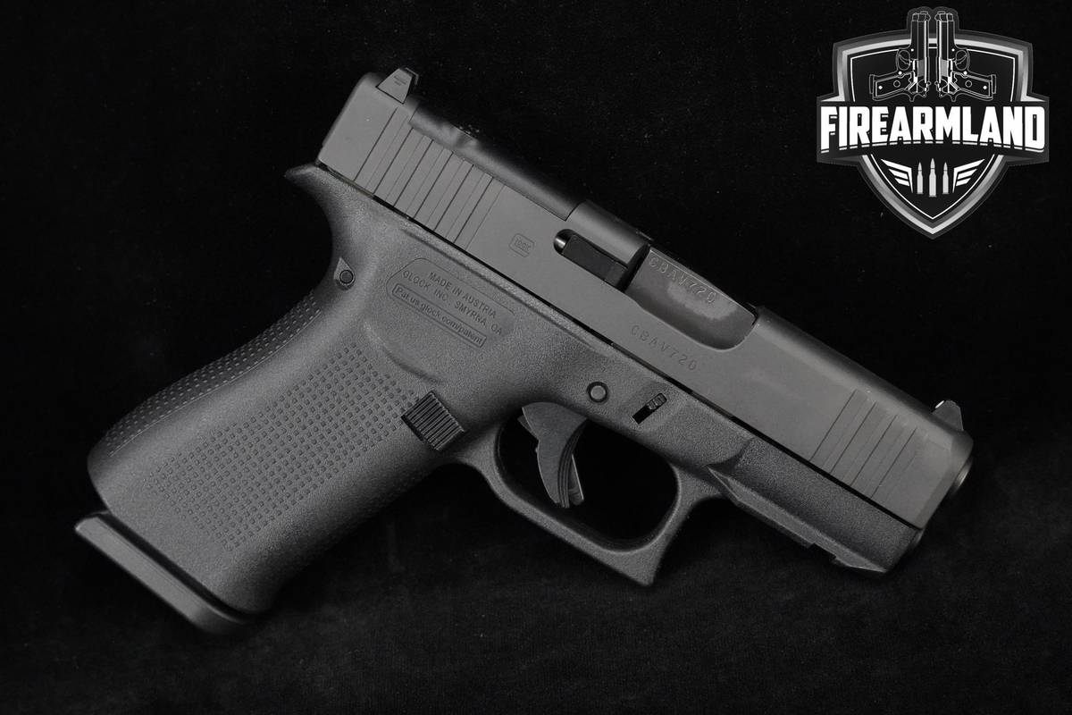 Glock 43X MOS Slimline 9mm Glock-43X G43X G-43X G-43-X +2 MAGS & ORIG BOX