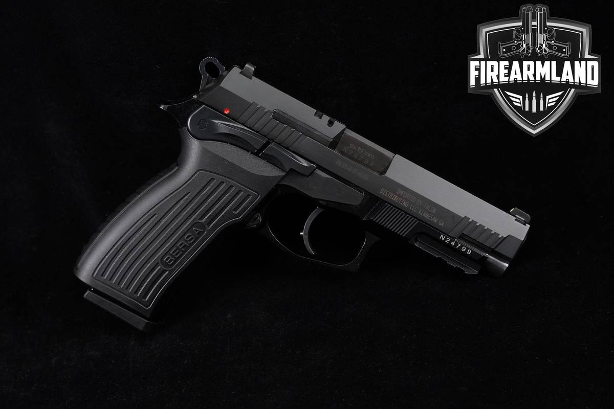 Bersa TPR9 9mm 4.25" DA/SA TPR 9 +2 MAGS, ORIG CASE & HOLSTER