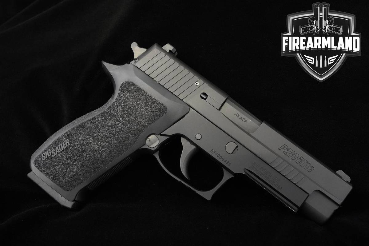 Sig Sauer P220 Elite 45 ACP 4.4" Sig-Sauer P220 P-220 +ORIG CASE & HOLSTER