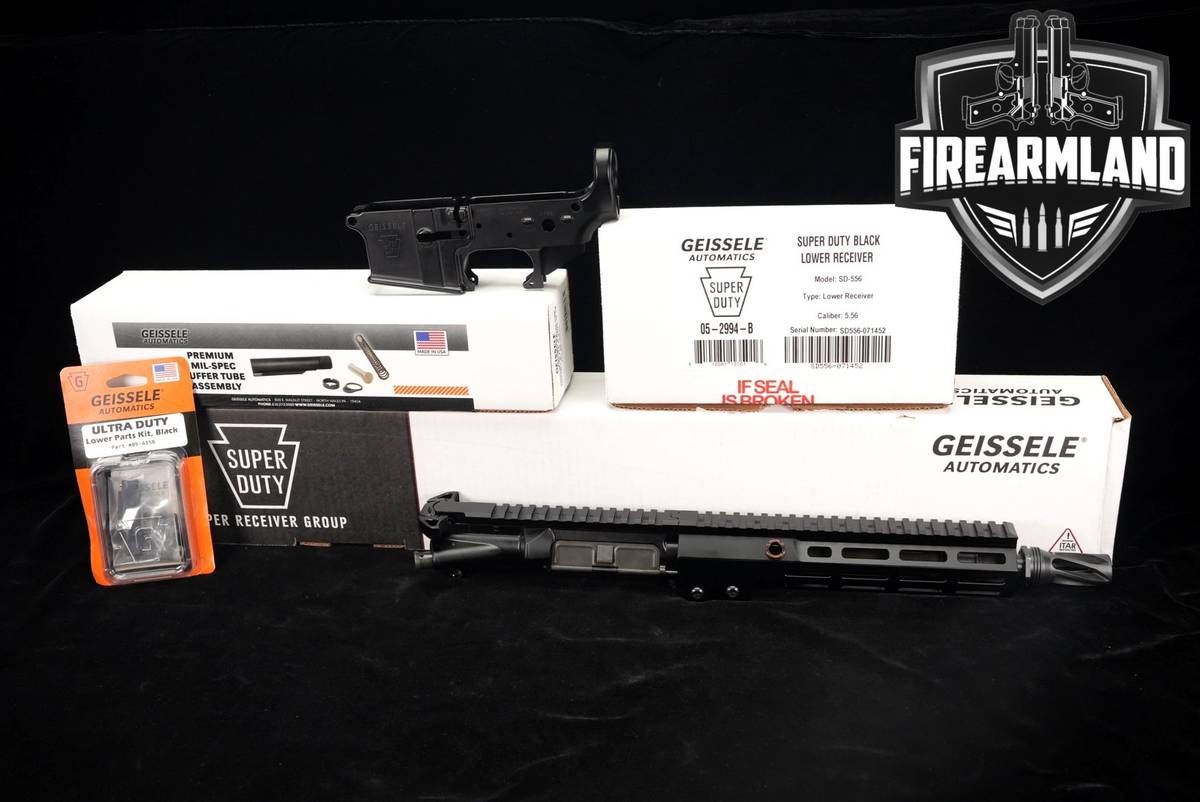 Geissele Automatics Super Duty Stripped Lower Receiver Build Kit + Upper