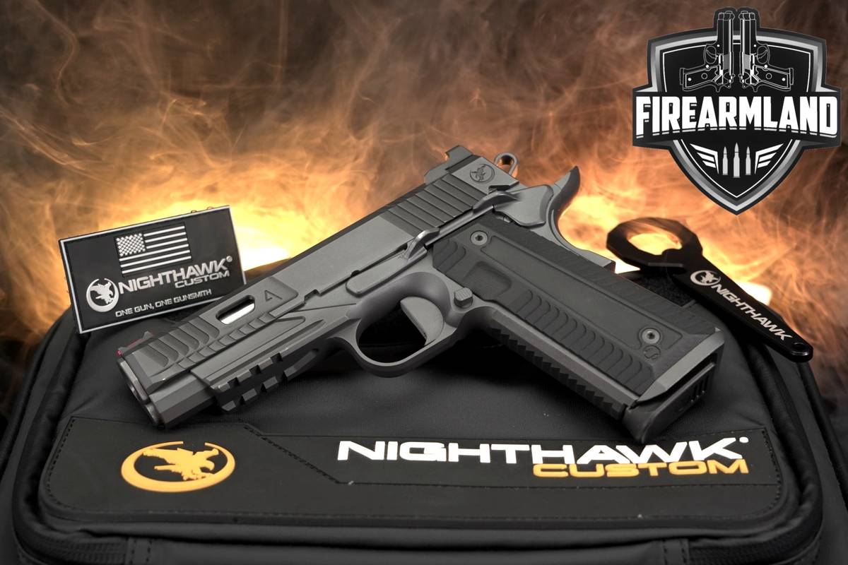 Nighthawk Custom Agent 2 Commander 45 ACP 1911 4.25" +TWO MAGS & ORIG CASE