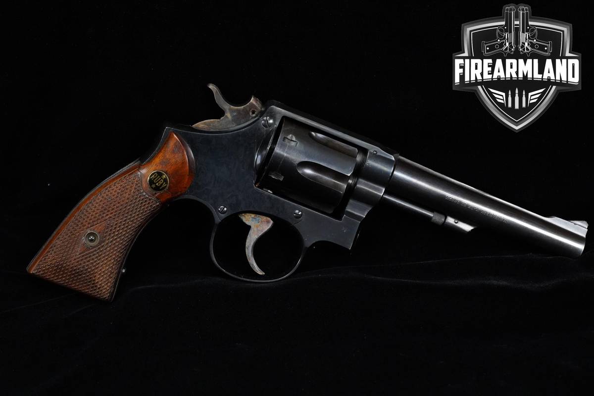 Gabilondo Spain Ruby Extra 38-Long-Colt 6" Blued DA/SA +HOLSTER