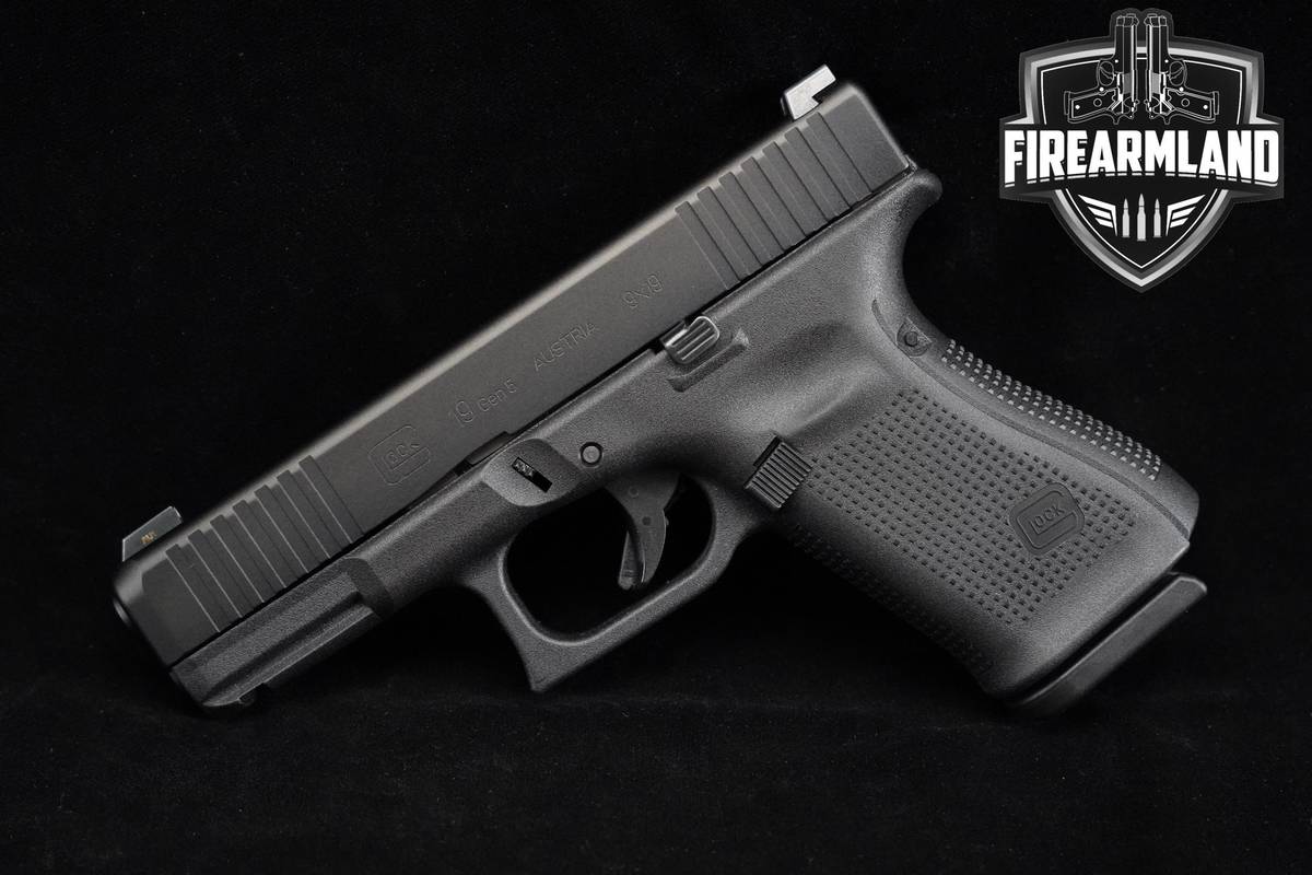 Glock 19 Gen5 9mm 4" G19 Gen-5 +3 MAGS & ORIG CASE