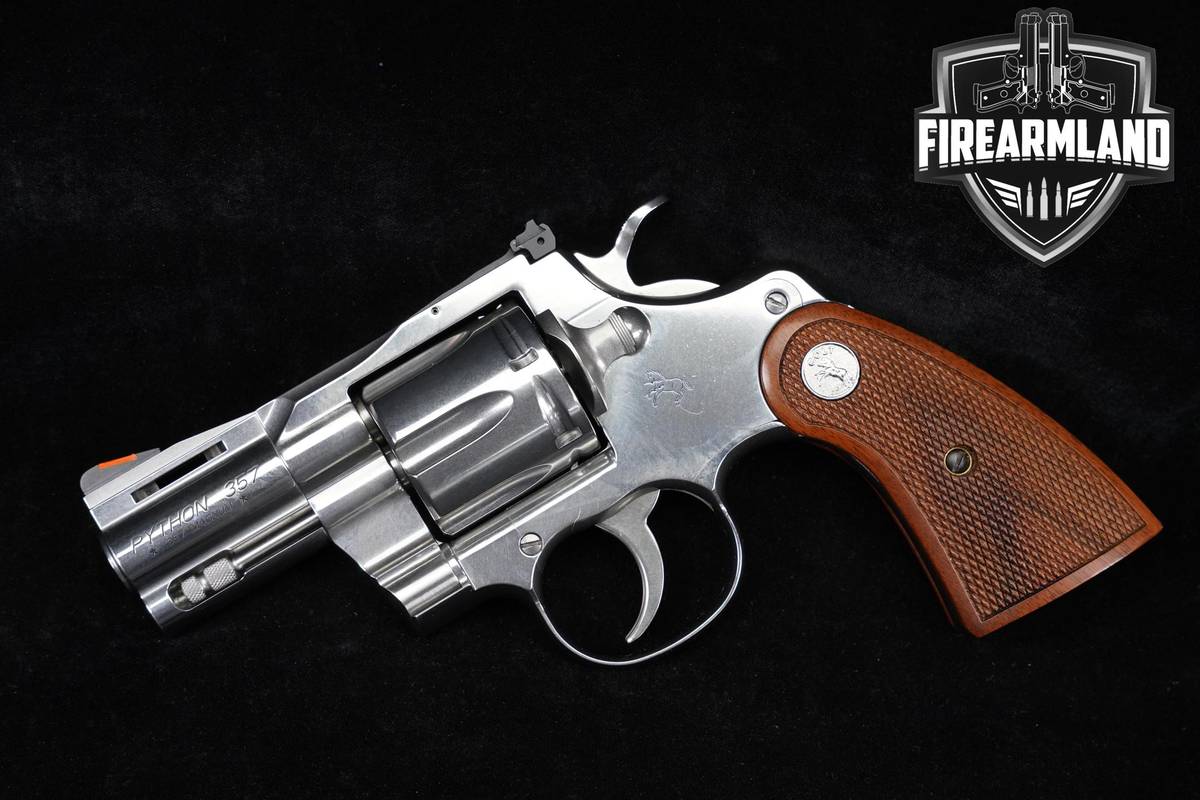 Colt Python Classic 357 Magnum 2.5" Stainless DA/SA +ORIG CASE