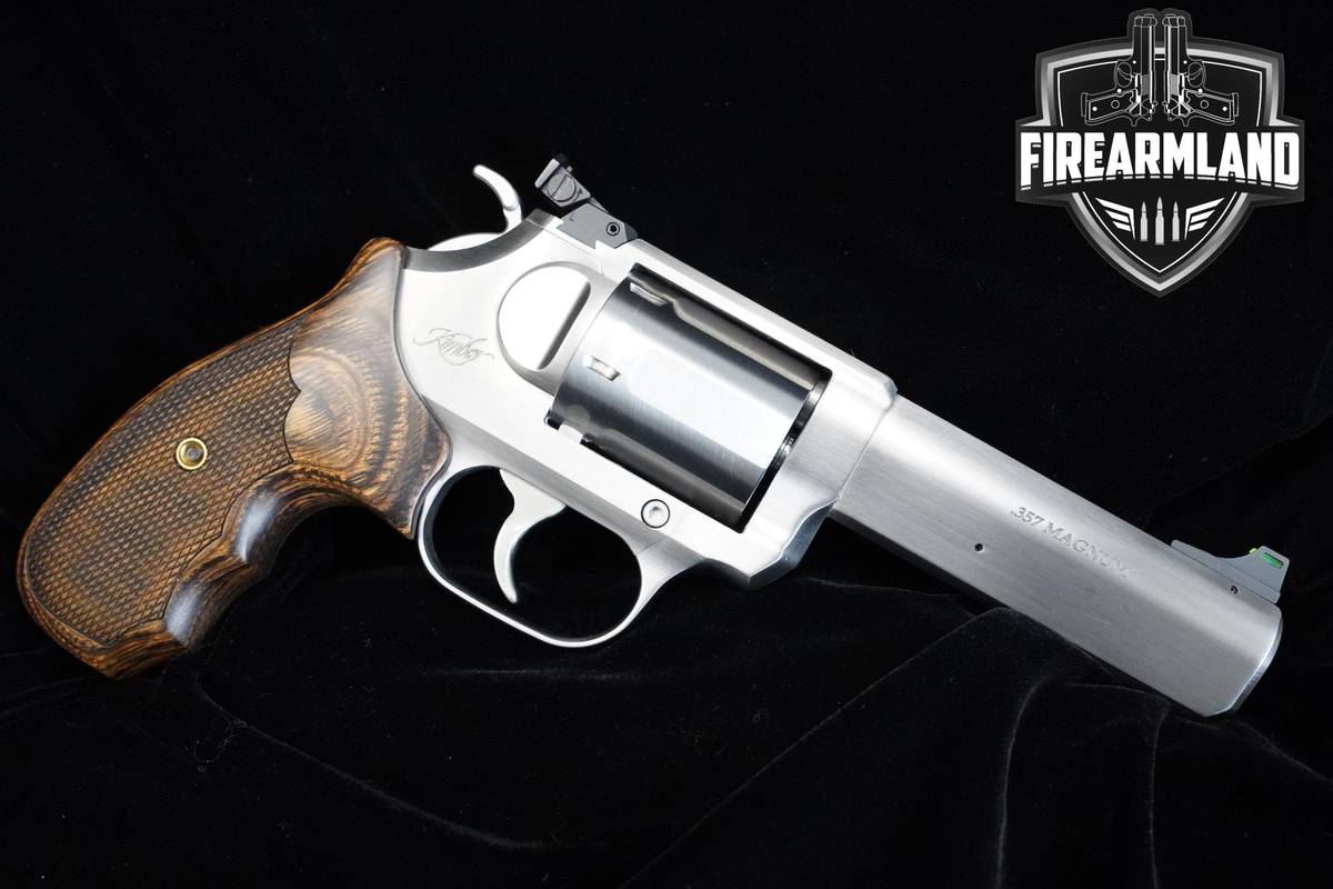 Kimber K6S Target GFO 357 Magnum Brushed Stainless Kimber K6-S DA/SA