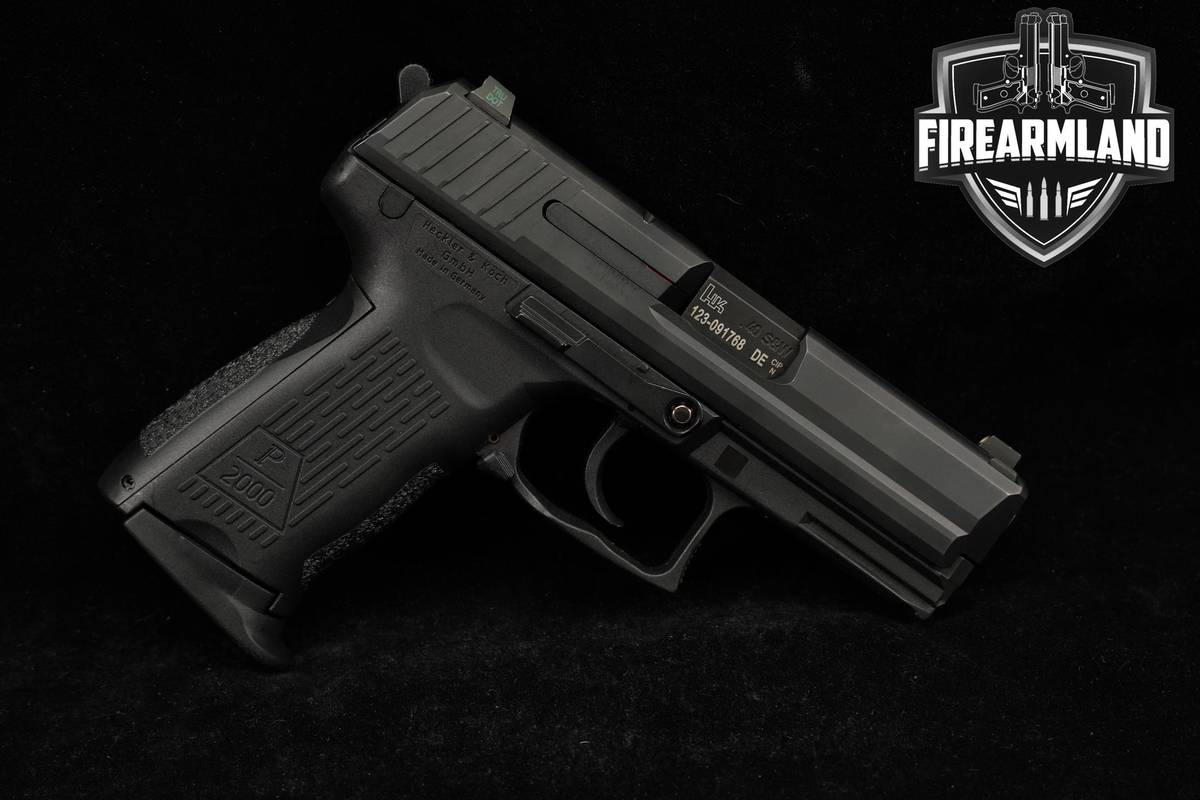 Heckler & Koch H&K HK P2000 V3 40 S&W 3.66" Pistol +2 MAGS & ORIG CASE