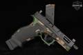 Palmetto State Armory (PSA) Dagger Full Size-S SABRE 9mm Luger Two-Tone M81 Woodland Camo in Excellent Condition Image 2