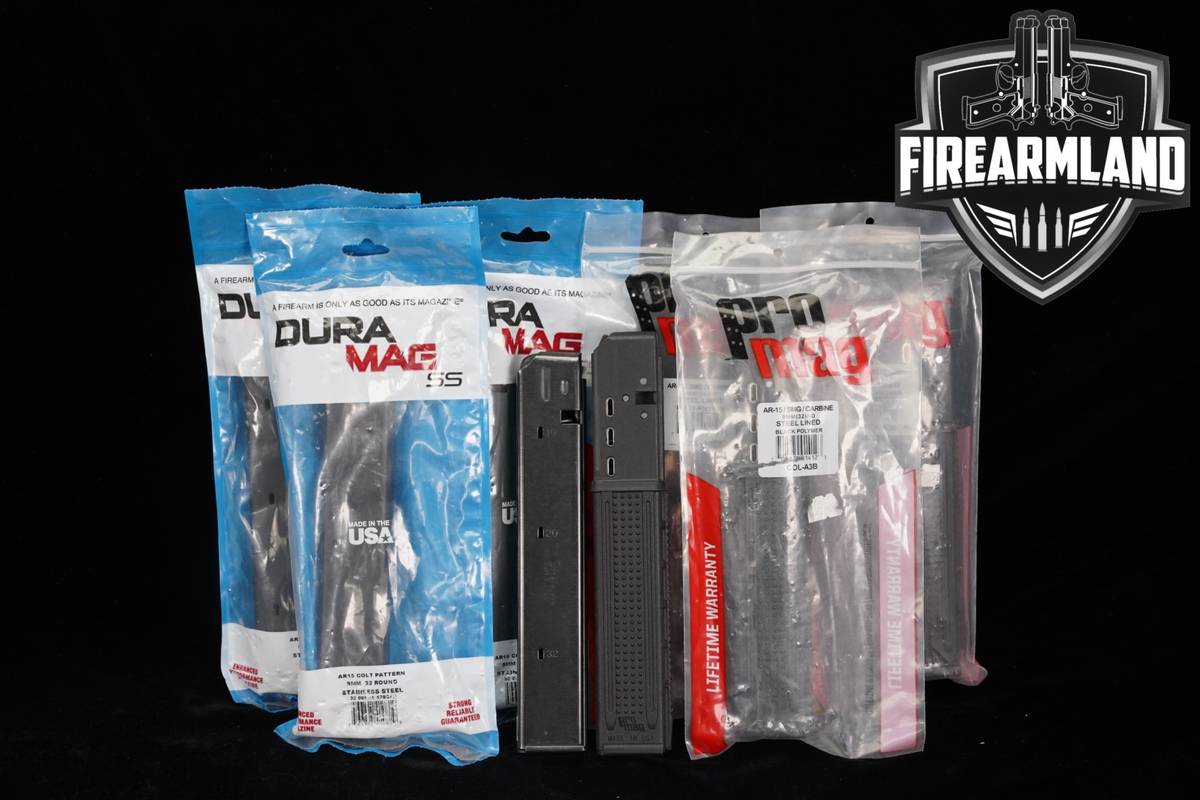 EIGHT (8) AR-15 AR9 Colt Pattern 32 Round Magazines AR15 Mags