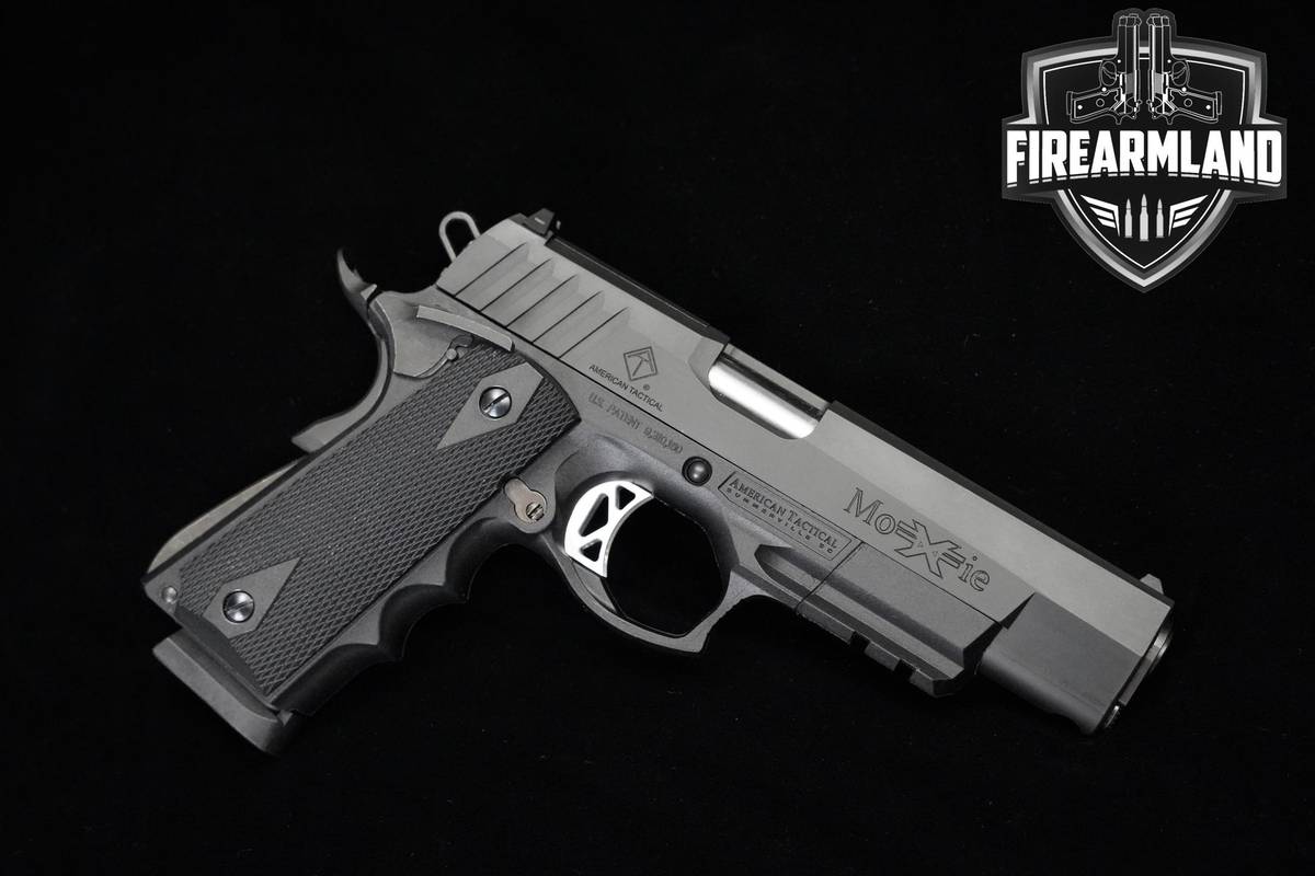 American Tactical FXH-45 Moxie 45 ACP 1911 5" MATCH 2 MAGS & ORIG CASE