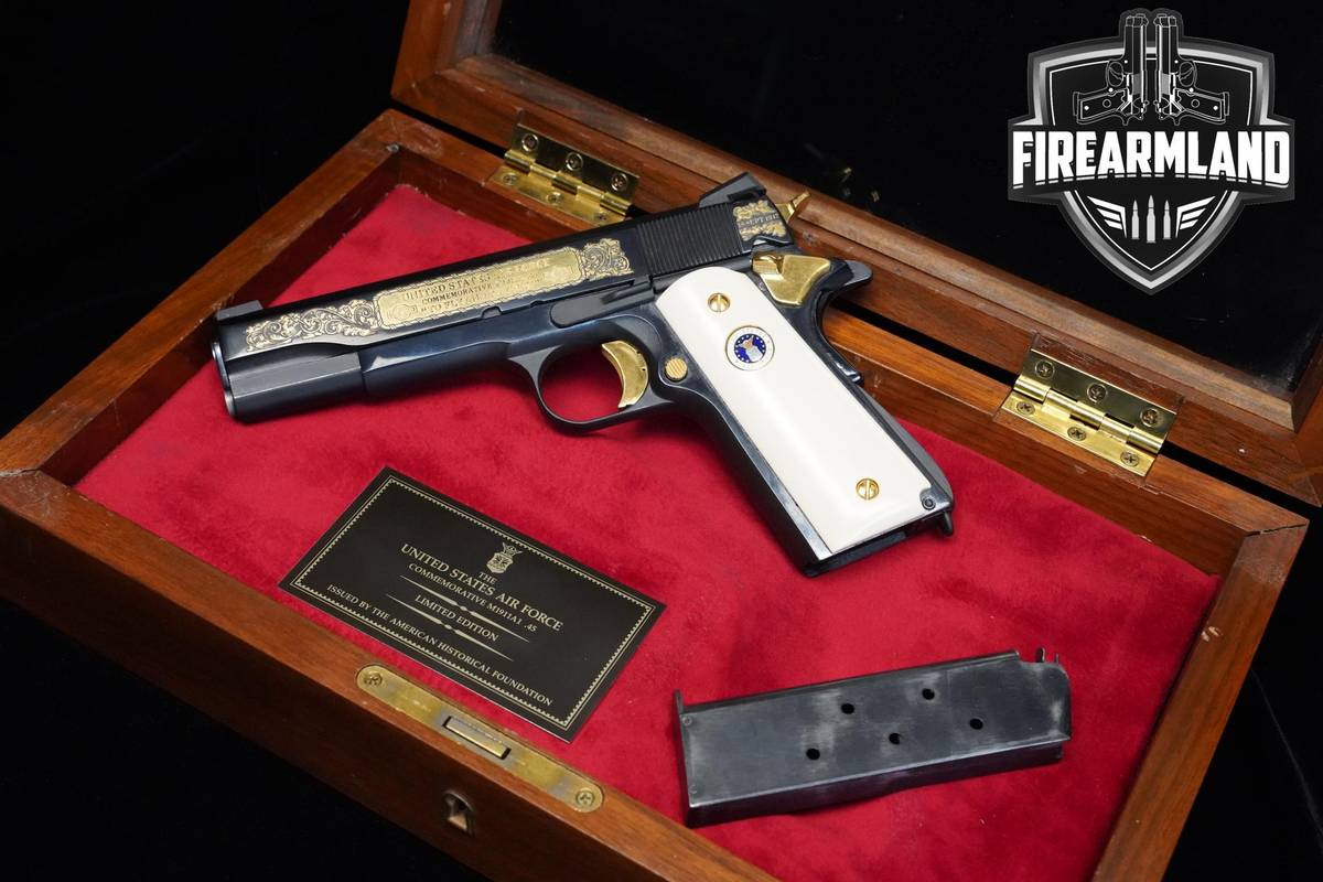 2004 Auto Ordnance M1911A1 Lockheed Martin SR-71 40 Anniversary 45 ACP 5"