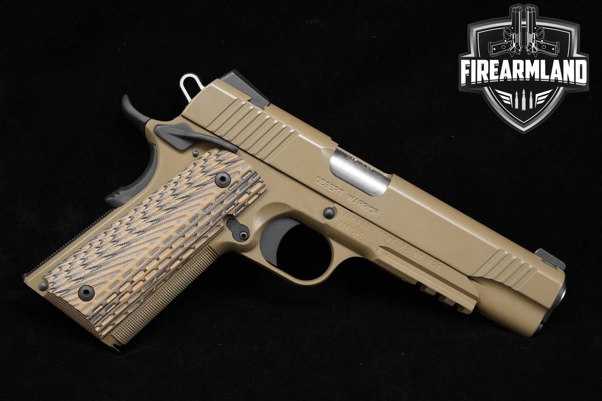 Kimber Desert Warrior 1911 45 ACP 1911 Kimber-Desert-Warrior 1911 +OG CASE